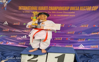 JUARA 2 INTERNATIONAL KARATE